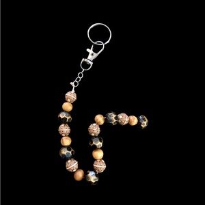 Elegant Beaded Key Holder